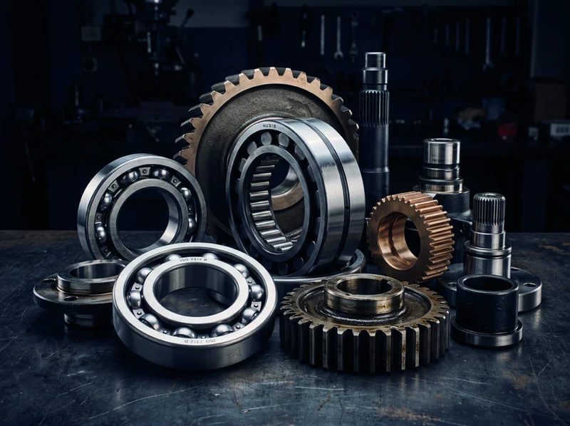 Engranajes y rodamientos industriales